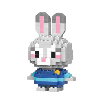 Judy Hopps LEGO Bricks Seti (DIY – Kendin Yap)